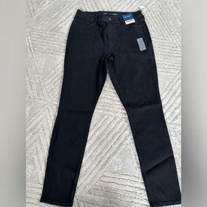 Old Navy Black High-Rise Super Skinny Jeans - Size 12